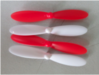 Main rotor red and white