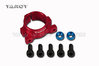 T-REX 450 Tail Support Holder (ROJO)