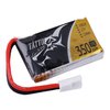 Tattu 350mAh 3.7V 30C 1S1P Lipo Battery Pack with Molex Plug (1 pcs/pack)