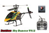 WLtoys V912 2.4G 4CH Brushless RC Helicopter With Gyro RTF