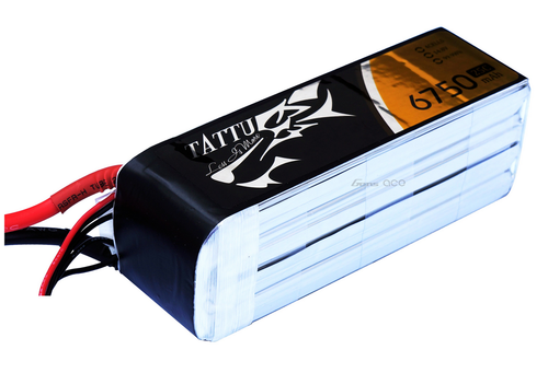 Tattu 6750mAh 14.8V 25C 4S1P Lipo Battery