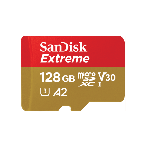 SanDisk Extreme® Tarjeta microSDXC™ UHS-I 128GB