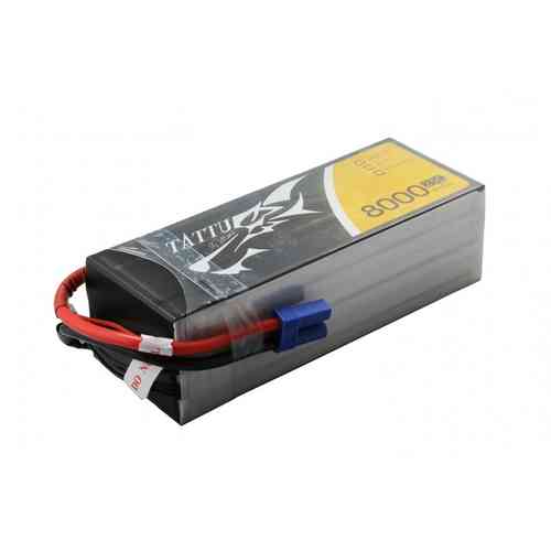 Tattu 8000mAh 22.2V 25C 6S1P Lipo Battery pack