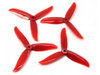 DAL 3 blade Propller T5045C Cyclones Red(2CW+2CCW)