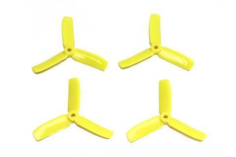 DAL 3 blade 4040 propeller Yellow color (2cw+2ccw)