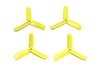 DAL 3 blade 4040 propeller Yellow color (2cw+2ccw)
