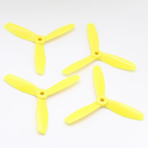 DAL 3 blade 4045 propeller Yellow color (2cw+2ccw)