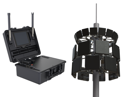 DJI AeroScope Sistema de detección de drones DJI en tiempo real