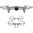 propeller guards integrated with landing gears for dji mavic air 2