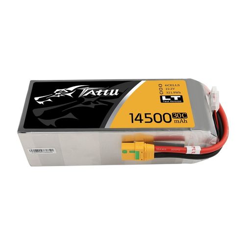 Tattu Low-Temperature Version 14500mAh 22.2V 30C 6S1P UAV Lipo Battery Pack with XT90 anti-spark plu